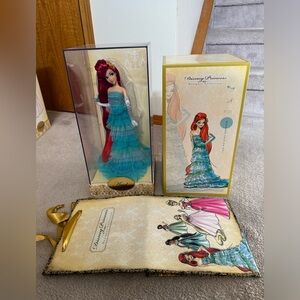Ariel Disney Store Designer Princess Doll Limited BNIB